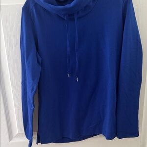 Karen Scott Navy Blue Sport Hoodie